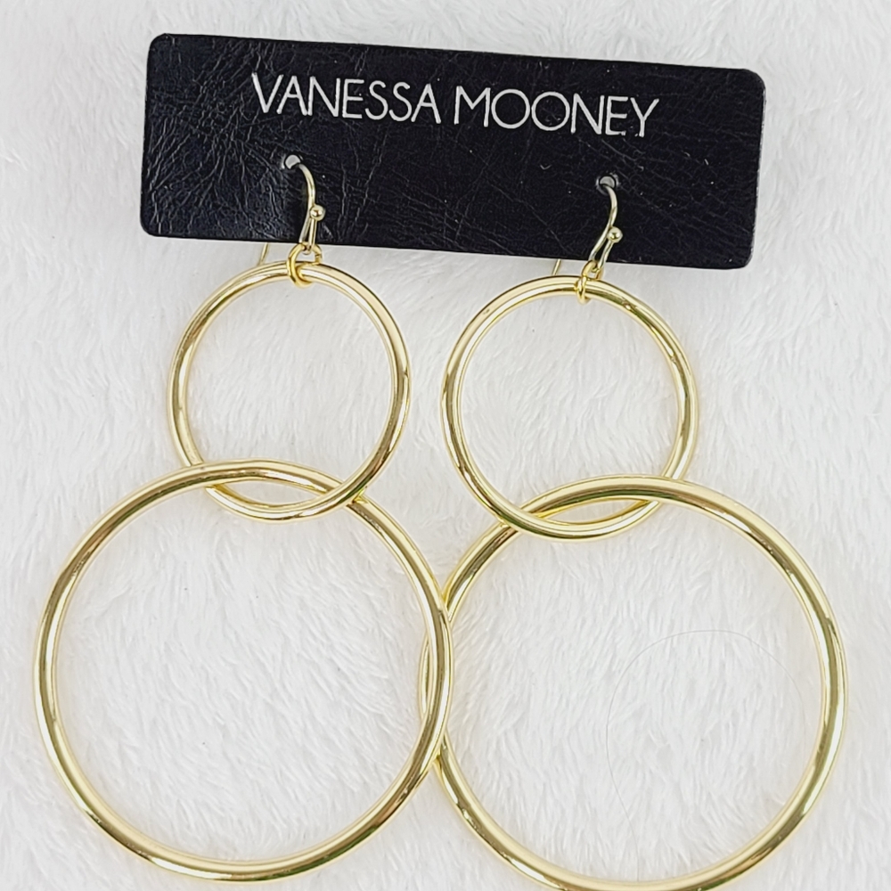 Vanessa Mooney Double Hoop Earrings